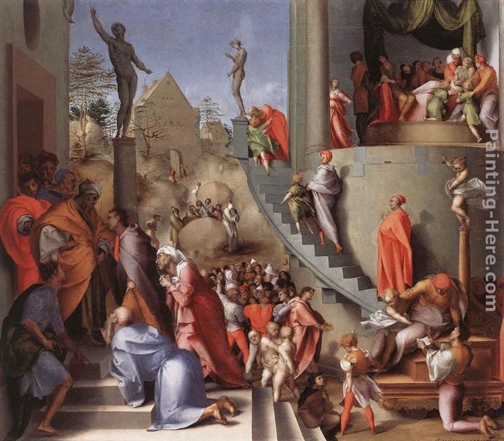 Jacopo Pontormo Joseph in Egypt